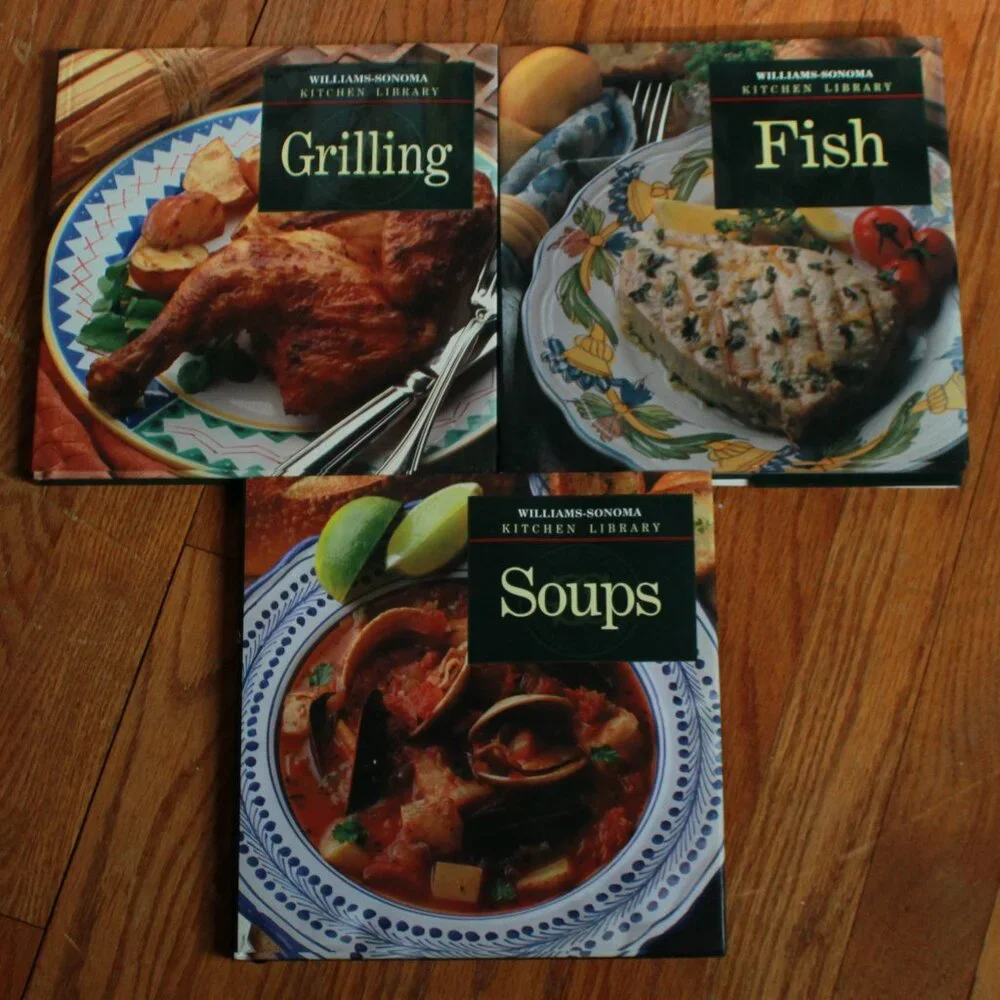 Trio of Williams Sonoma (& Time Life) Cookbooks